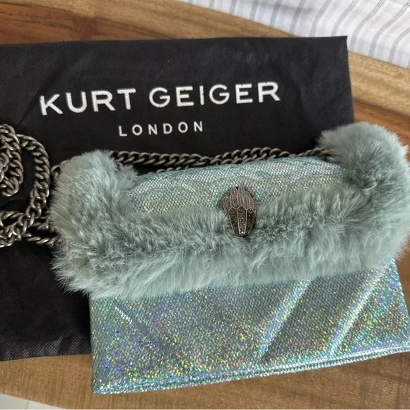 Kurt Geiger Bags Kurt Geiger London Mini Kensington Faux Fur